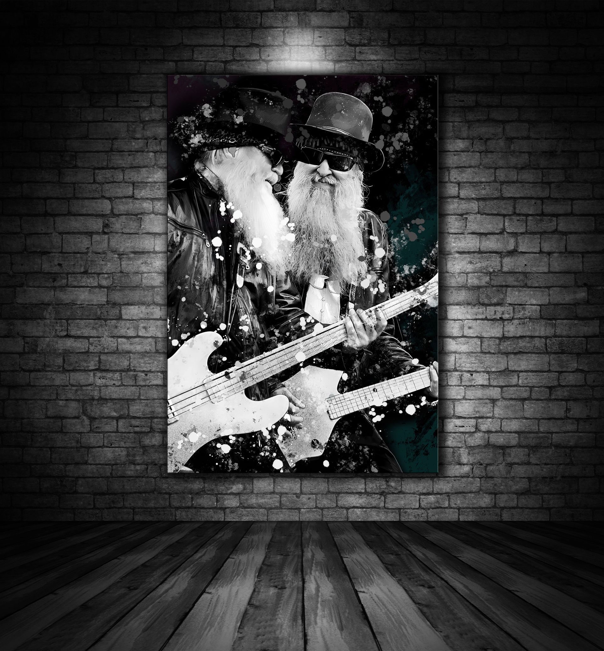 ZZ Top Print