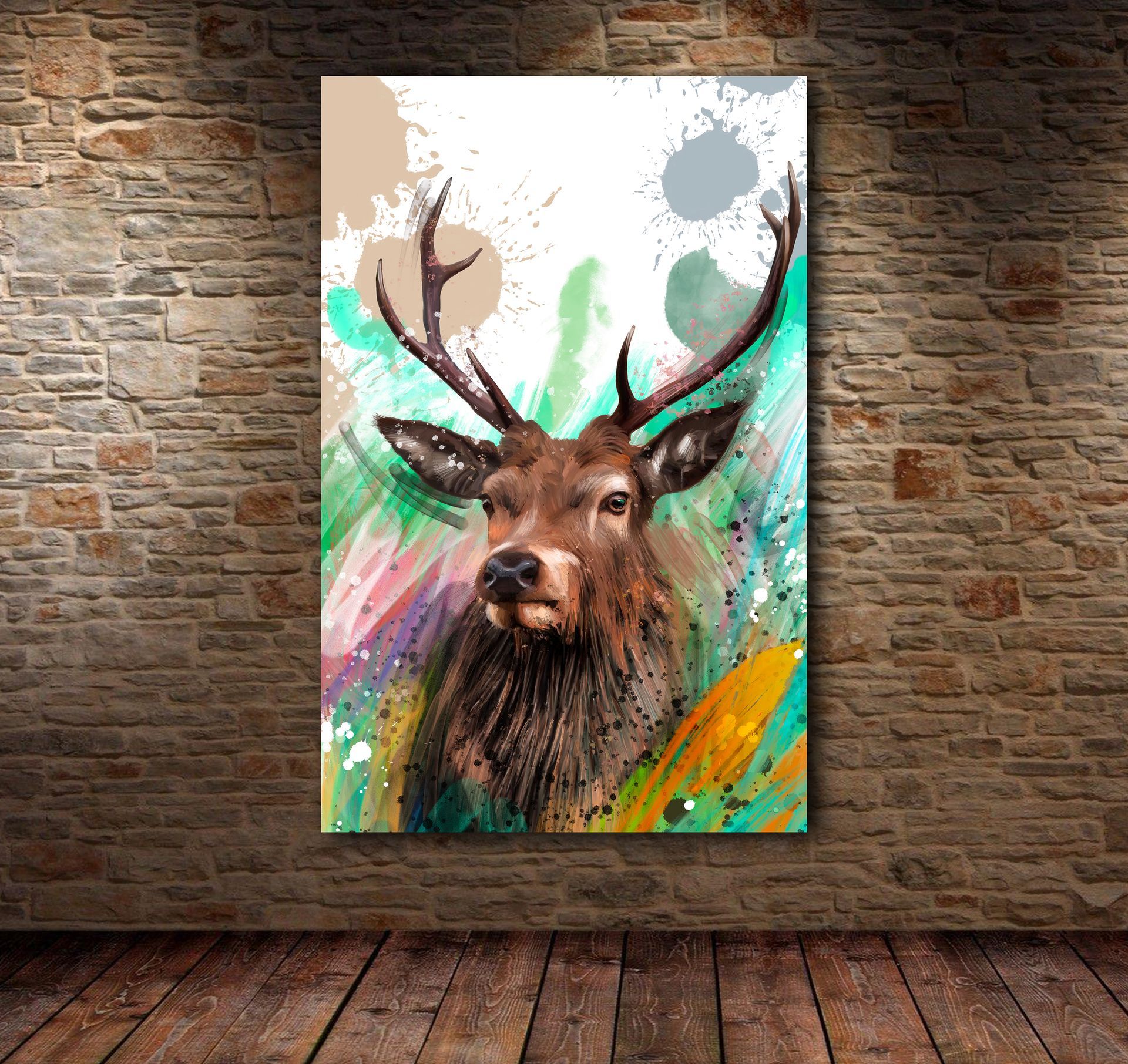 Stag Print