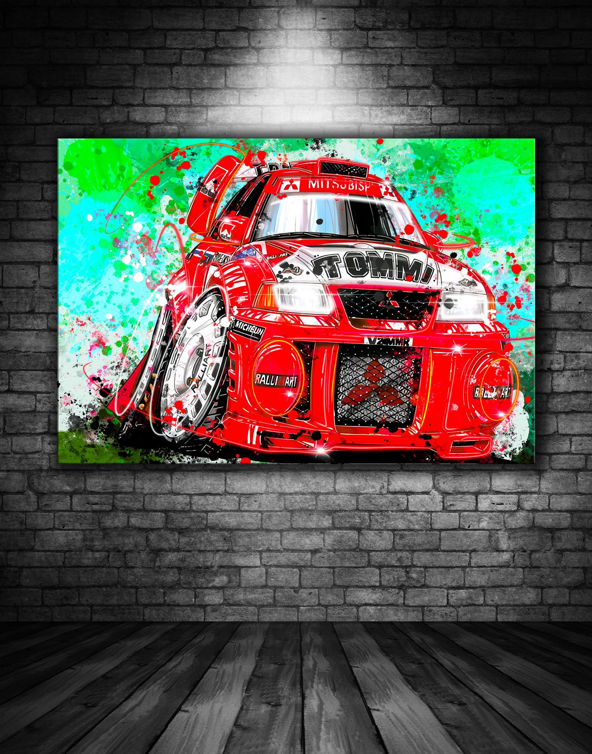 Mitsubushi Alive Print