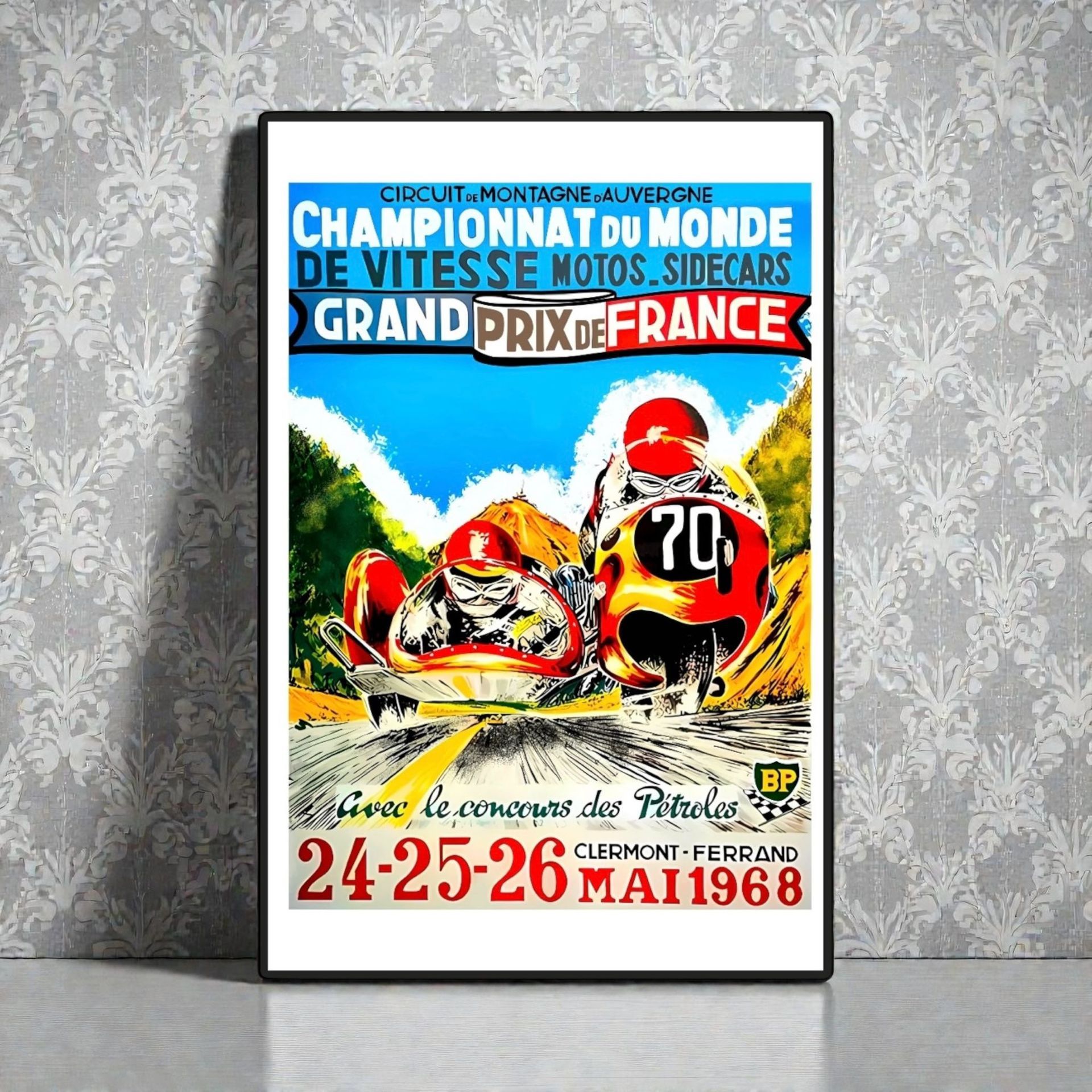 Grand Prix De France 1958 Print