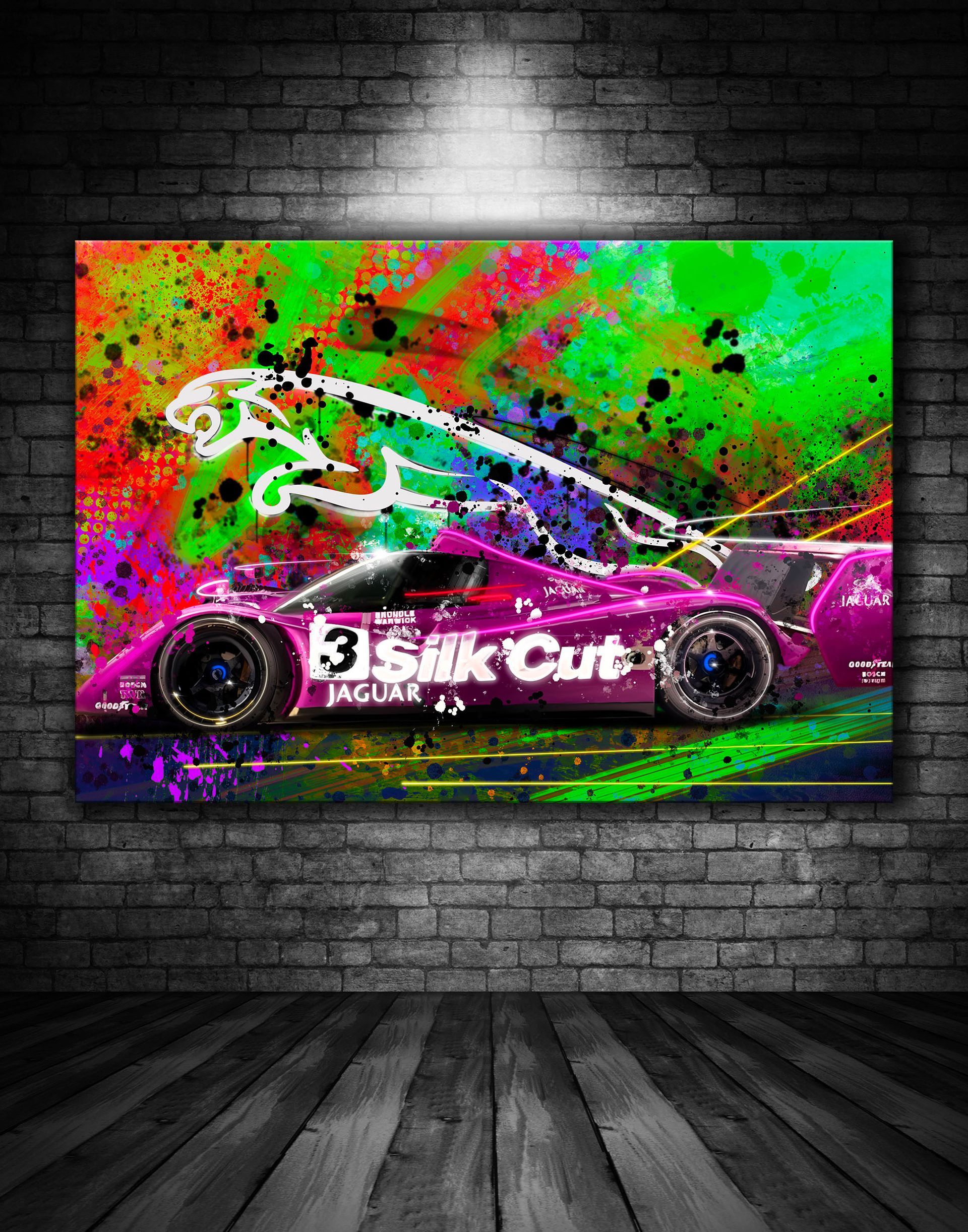 Jaguar Silk Cut XJR14 Print