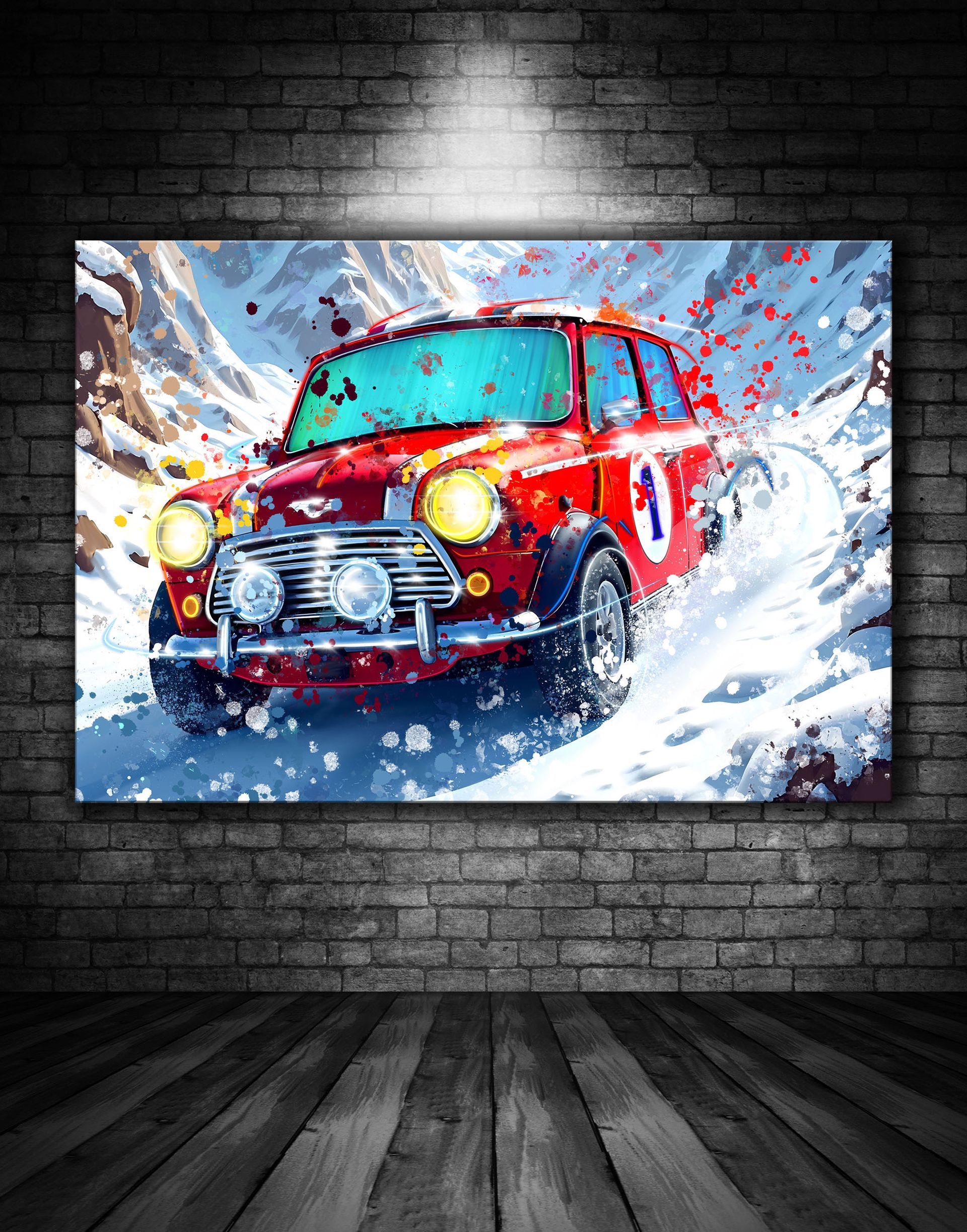 Mini Snow Drift Print