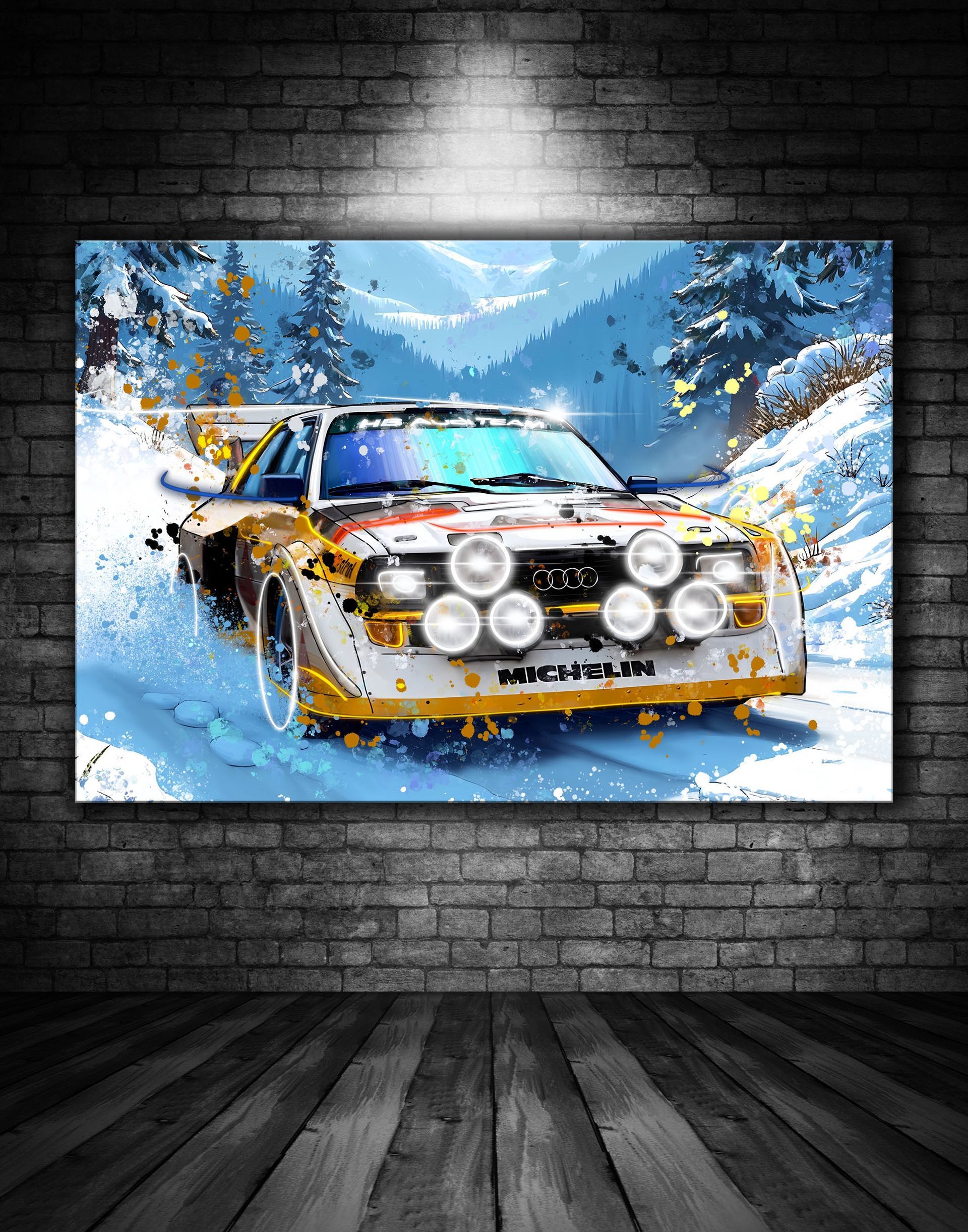 Audi Quattro Print