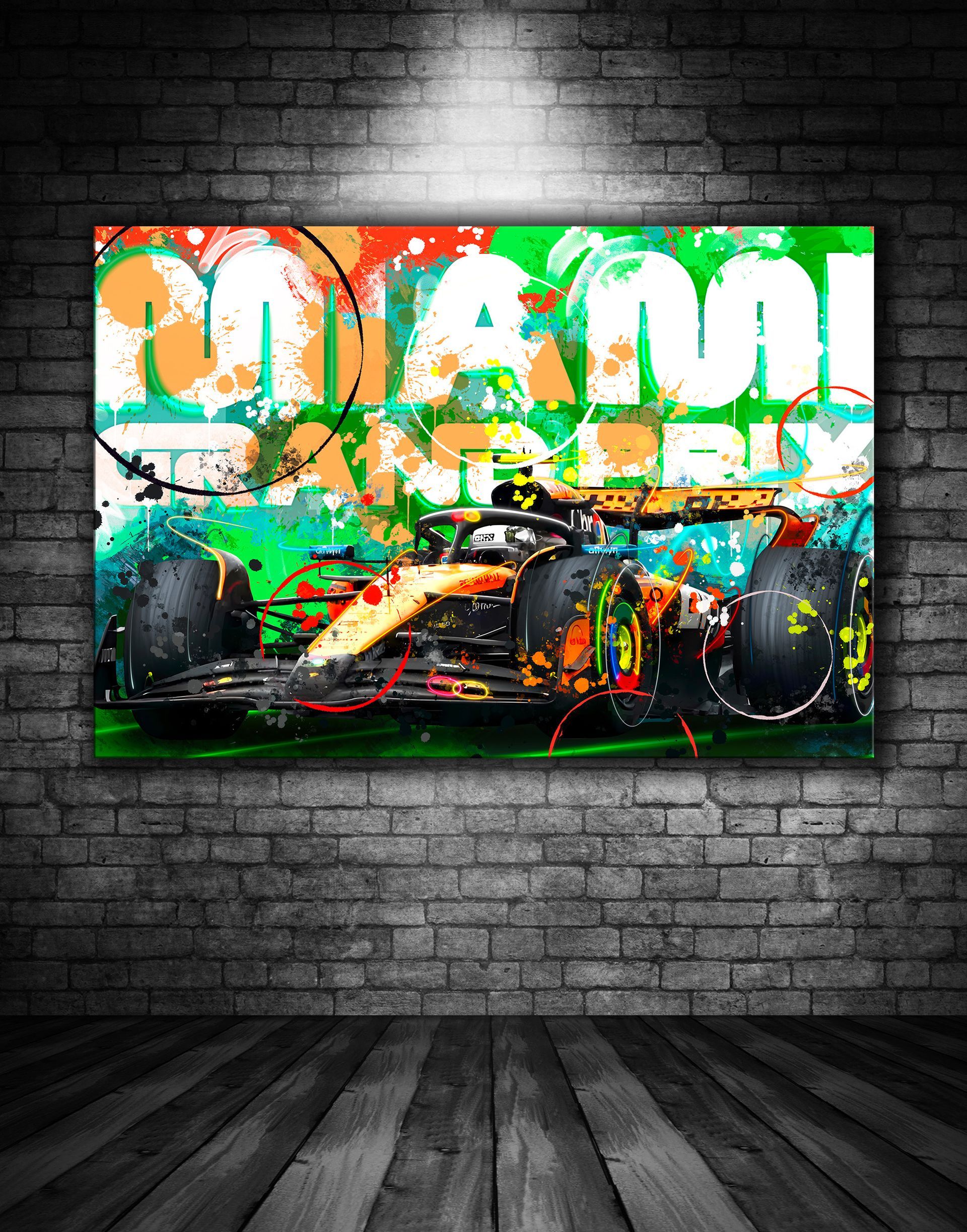 Lando Norris Miami Print