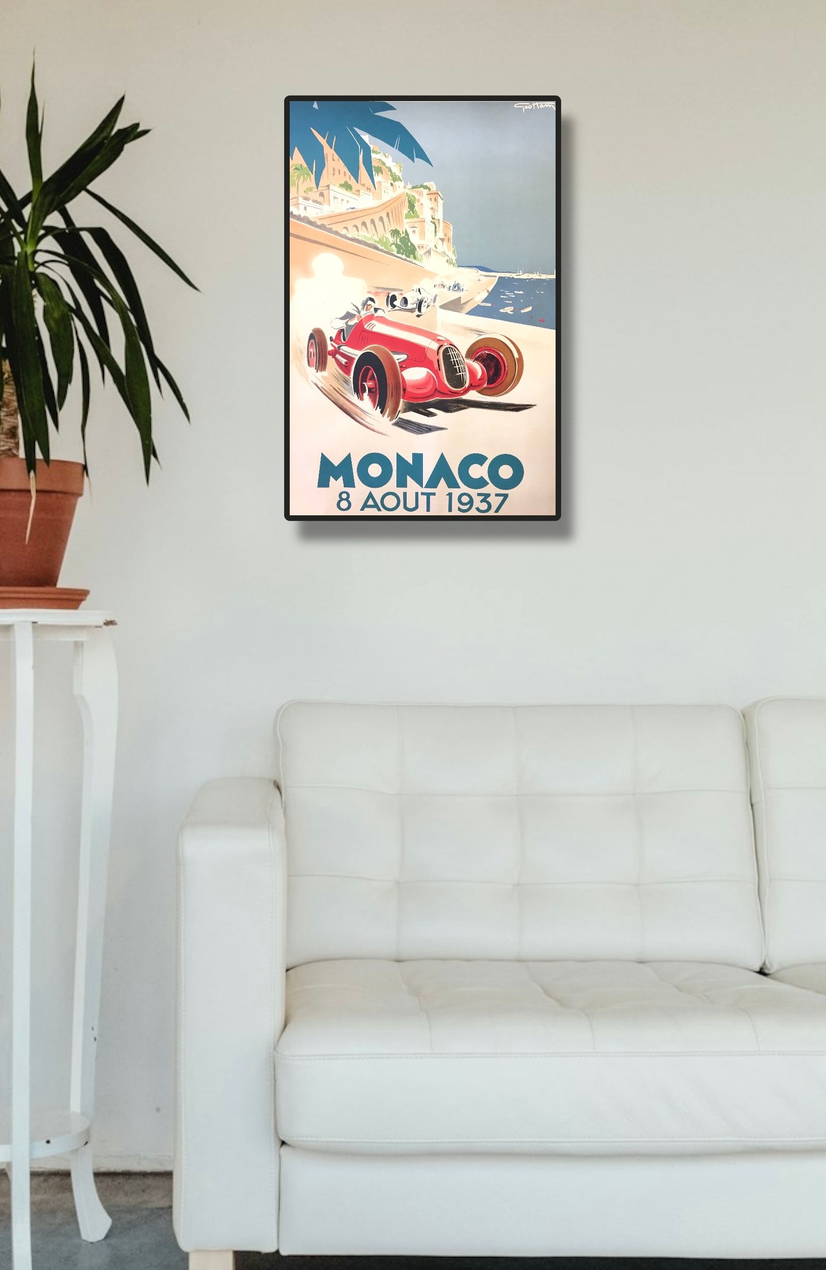 Monaco 1937 Print