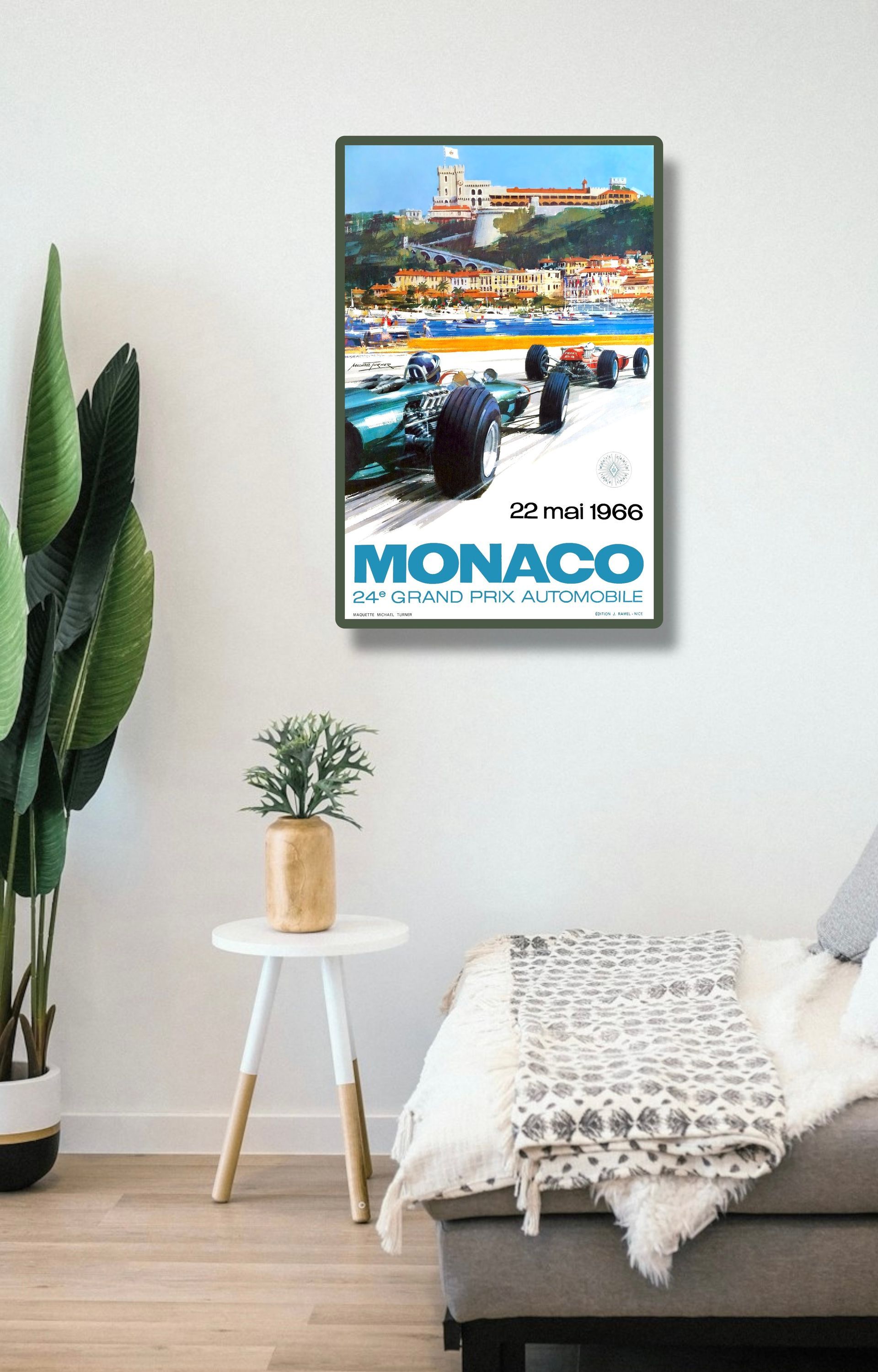 Monaco 1966 Print