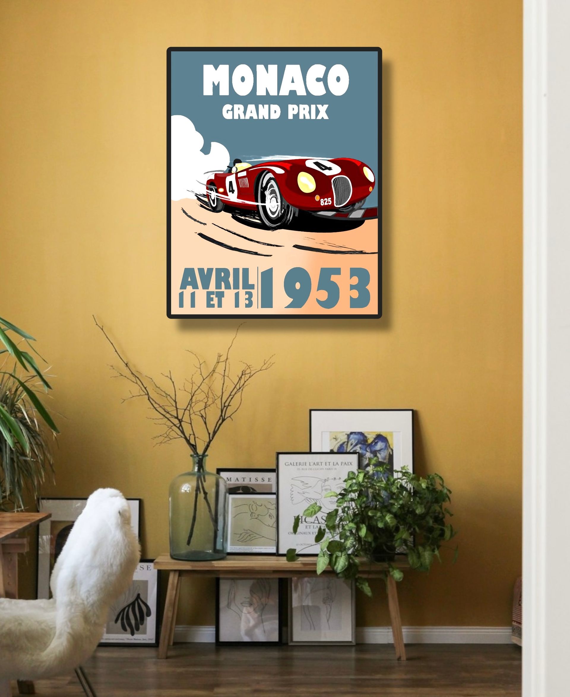 Monaco 1953 Print