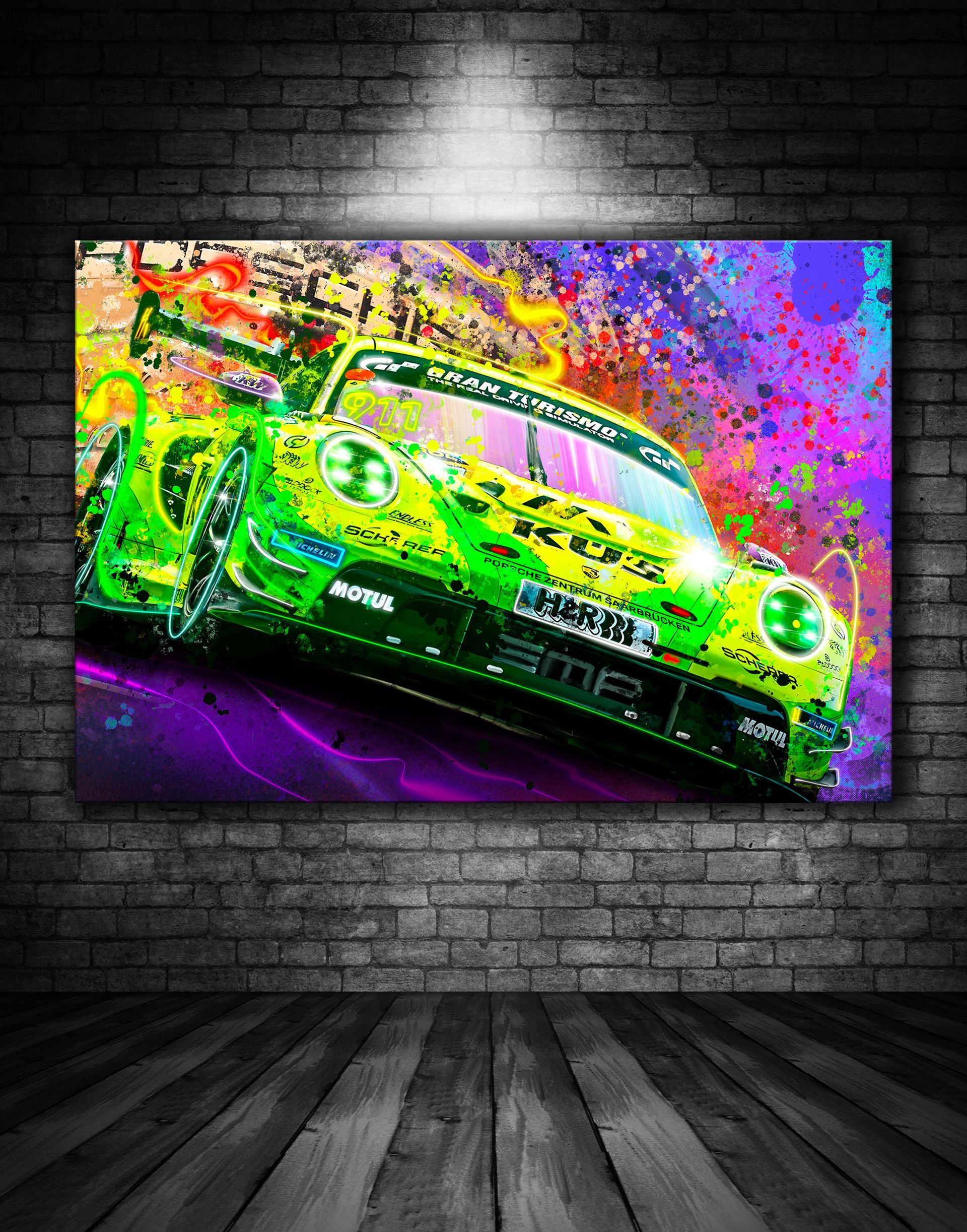 Porsche 911 GT3 RS DTM Print