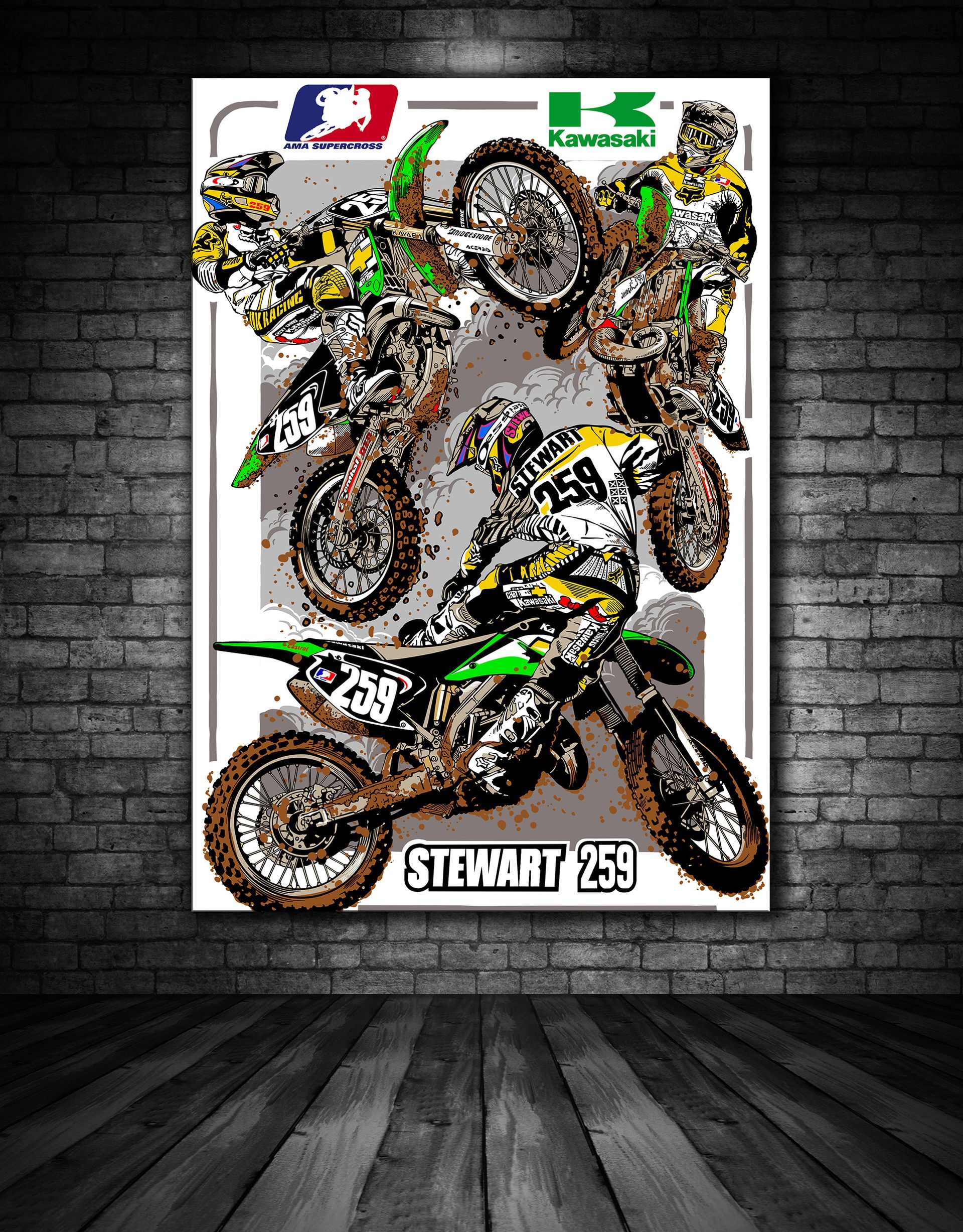Stewart Kawasaki Print