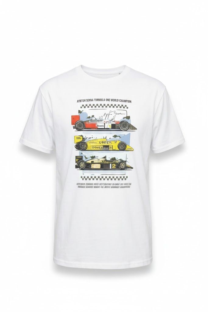 Classic Ayrton Senna T Shirt