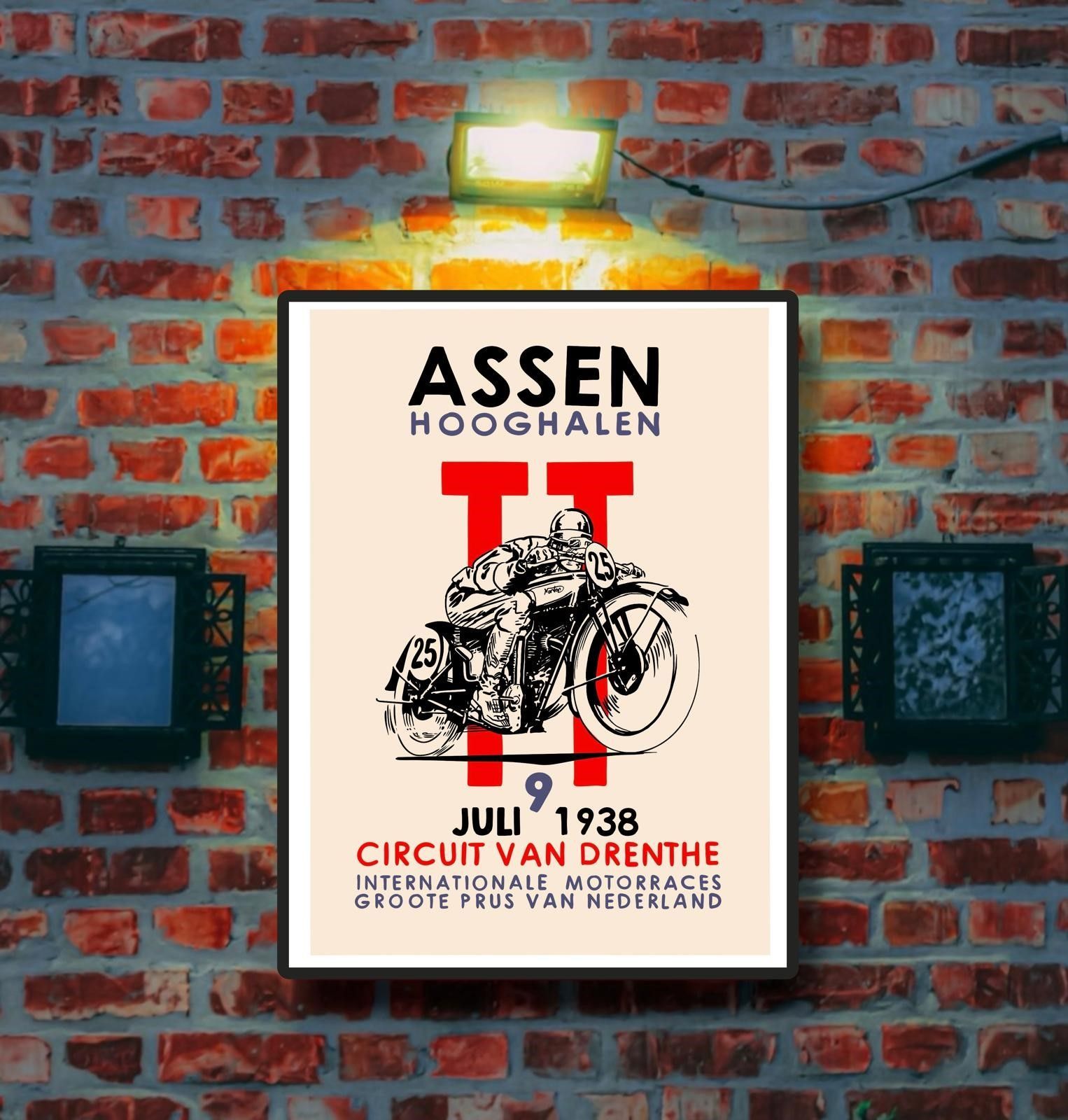 Assen TT 1958 Print