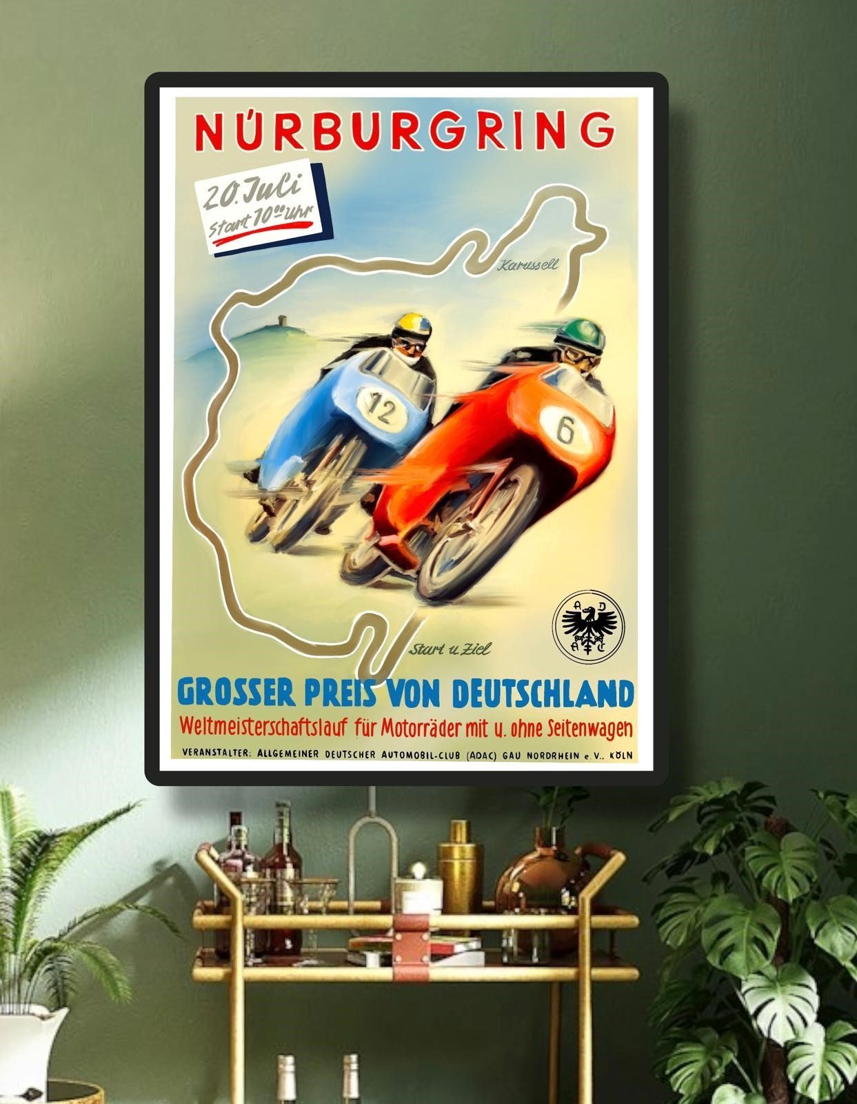 Nurburgring 10th July Print