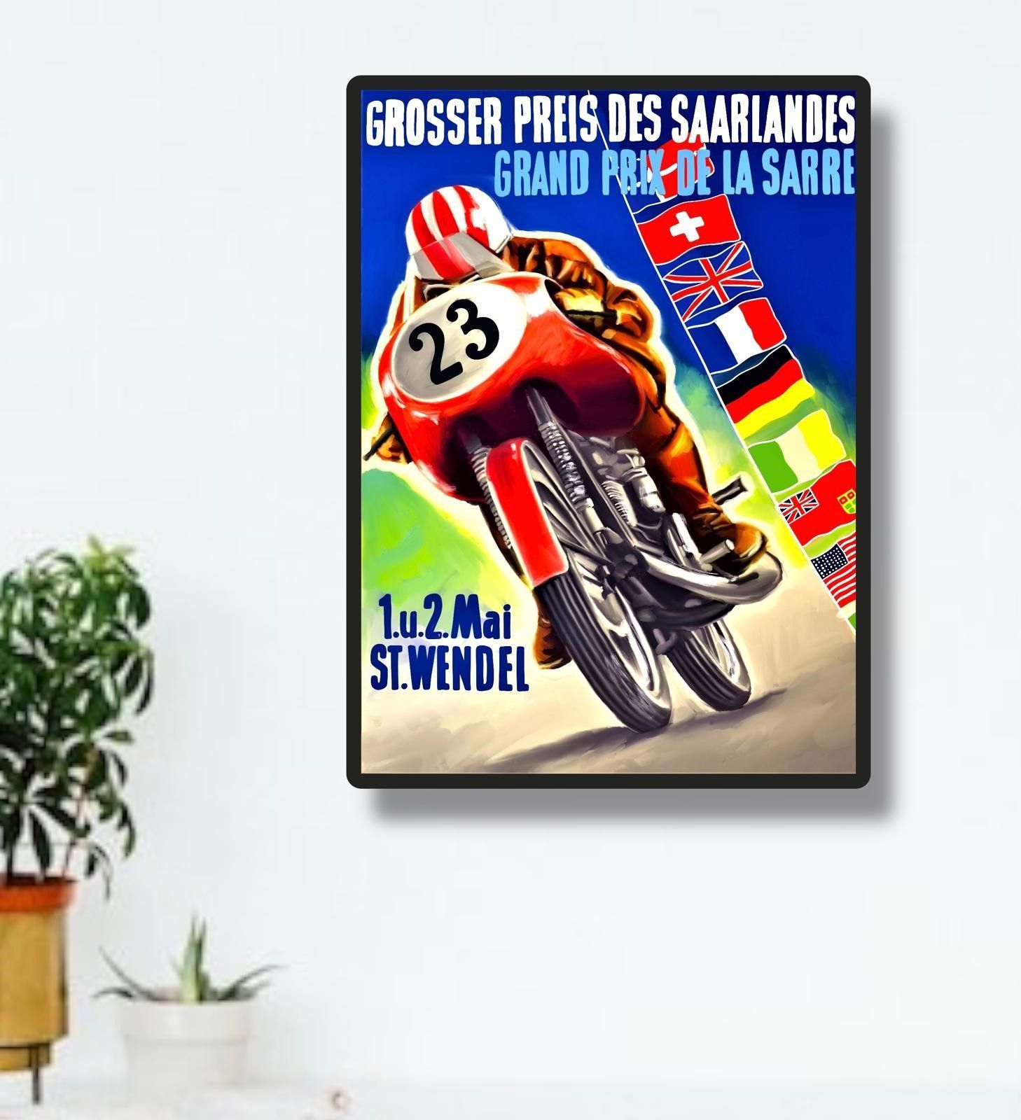 Grand Prix De La Sarre Print