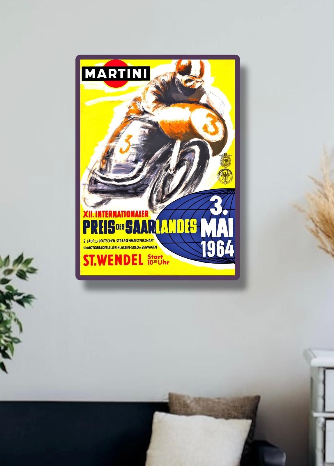 Pres Des Saarlandes 1964 Print