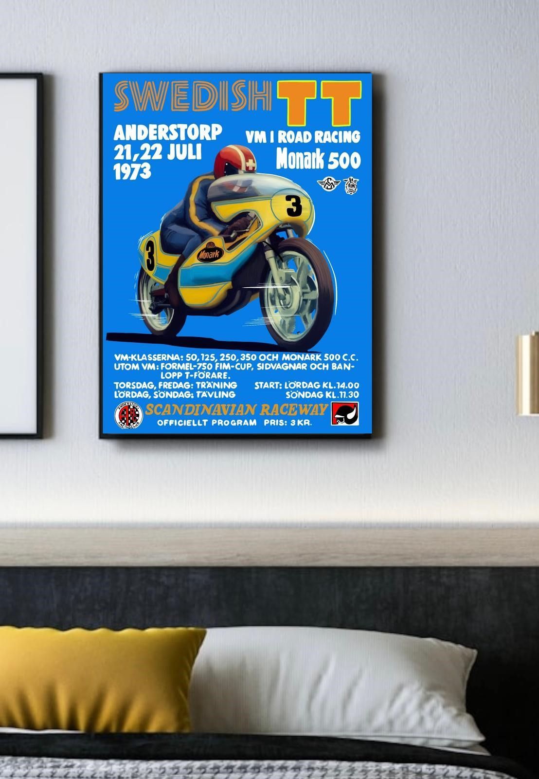 Swedish TT 1973 Print