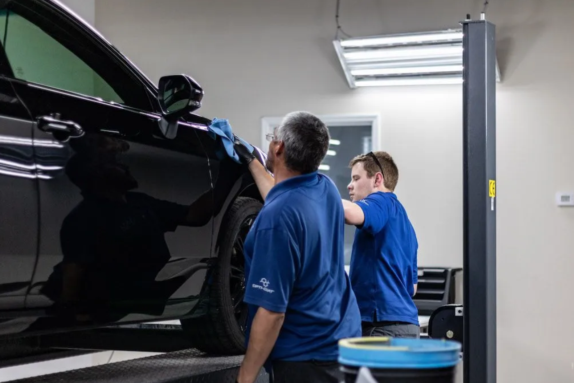 Ceramic coating process