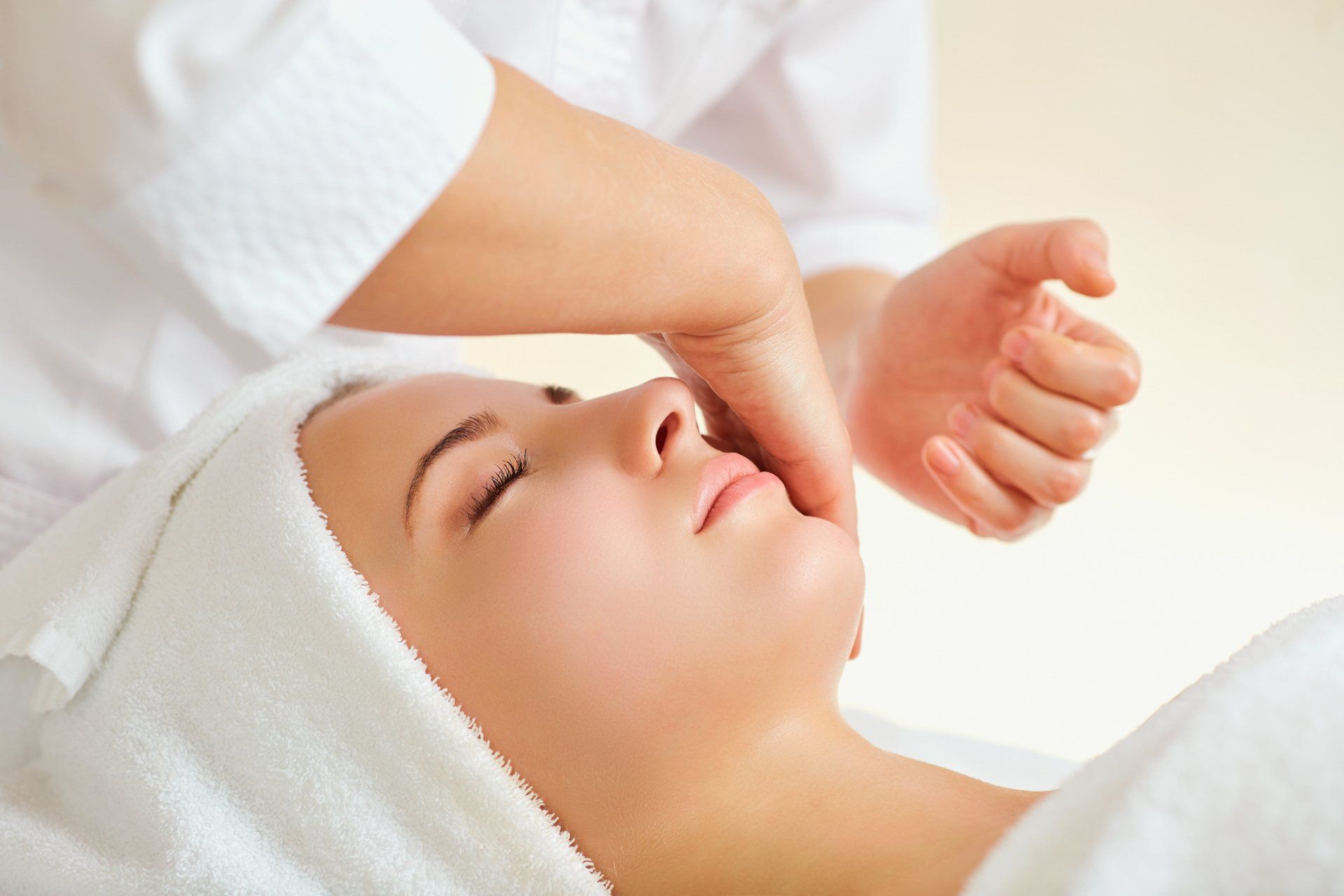 Woman Having Face Skin Treatment — Merritt Island, FL — Neo Laser Medical Spa