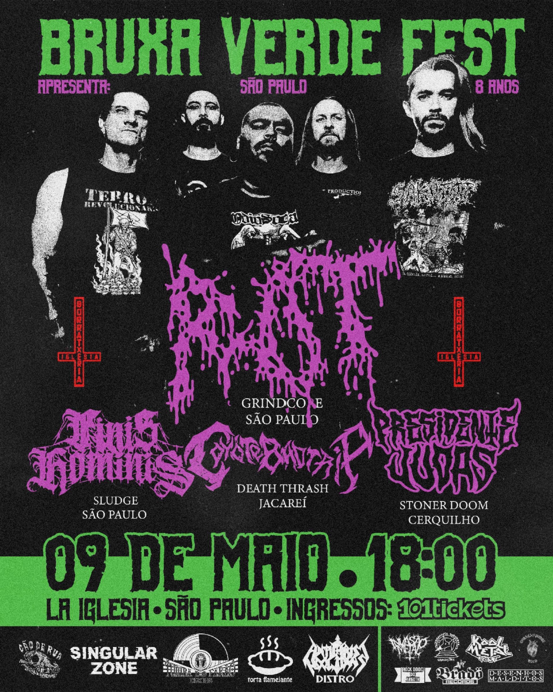 Bruxa Fest celebra 8 anos da produtora com edição especial em São Paulo