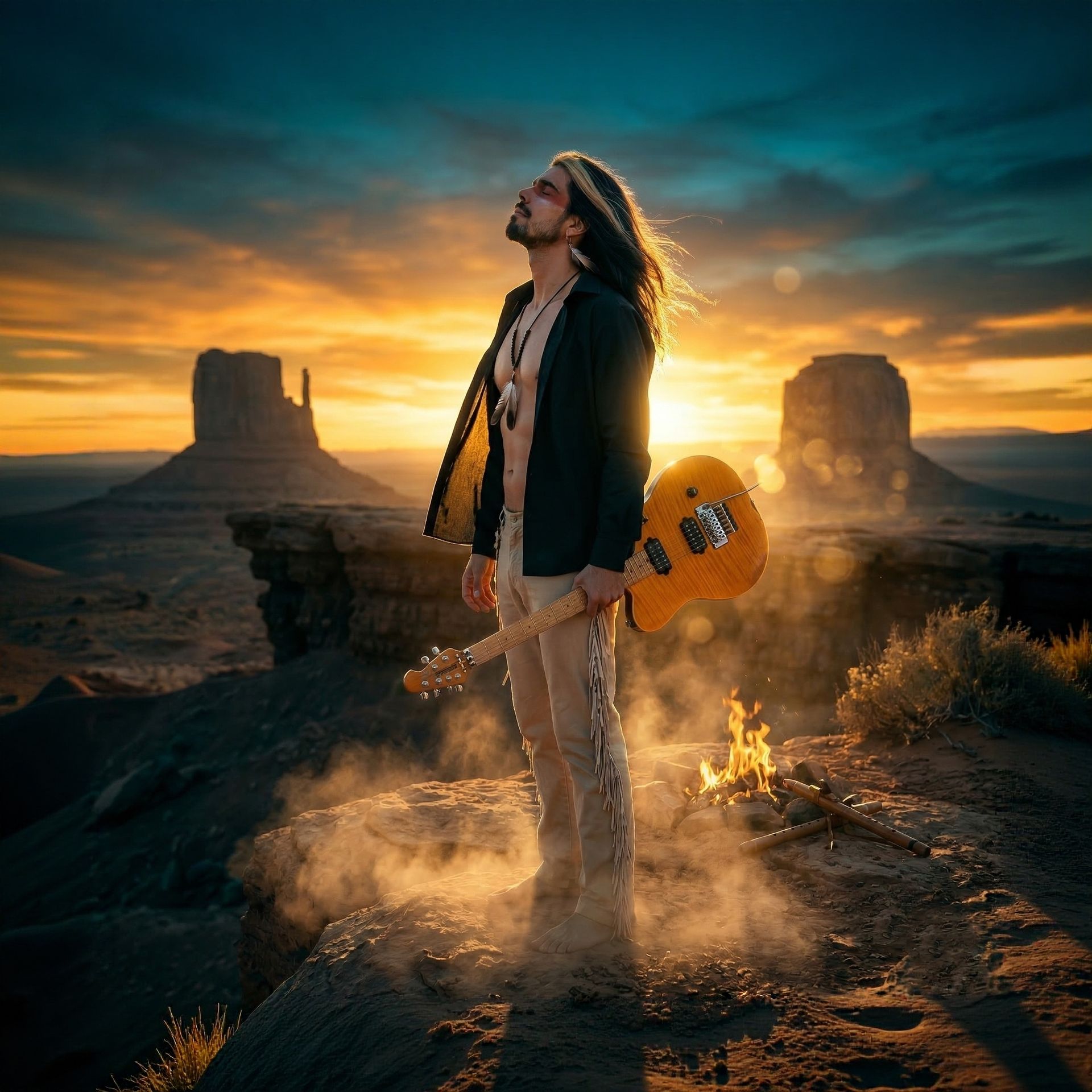 Paulinho Bahiense une metal e espiritualidade no single instrumental “Wakan Omega”