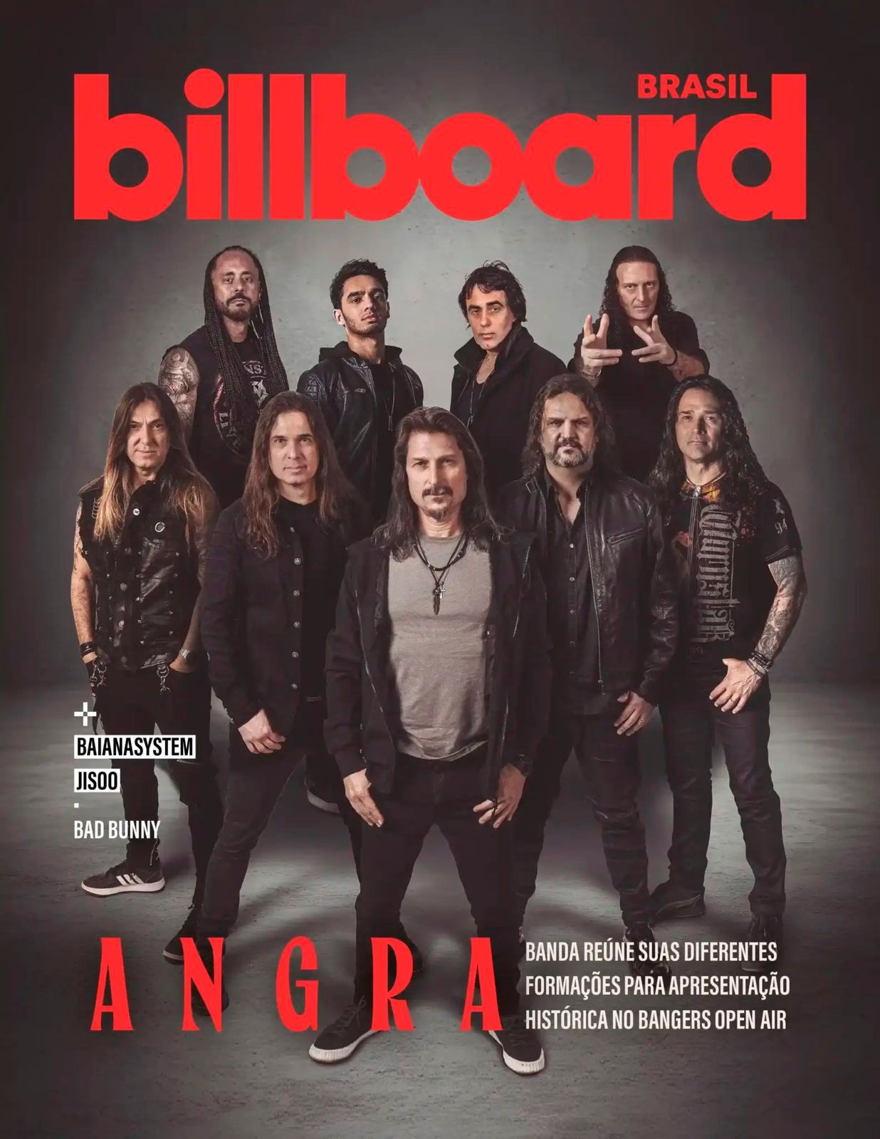 Angra estampa capa da Billboard Brasil e prepara show com três formações no Bangers Open Air