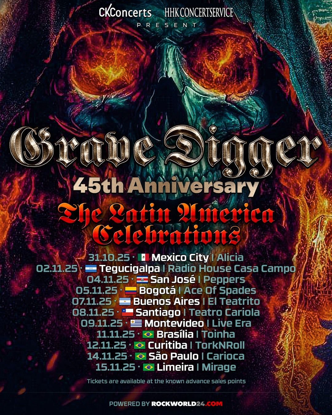 Grave Digger no Brasil