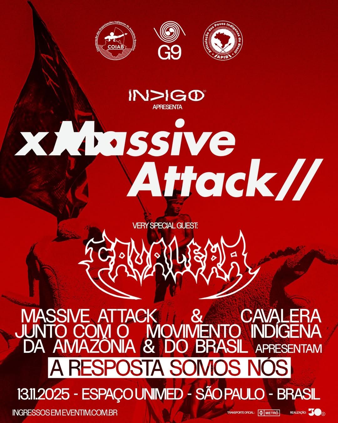 Massive attack e cavalera sp