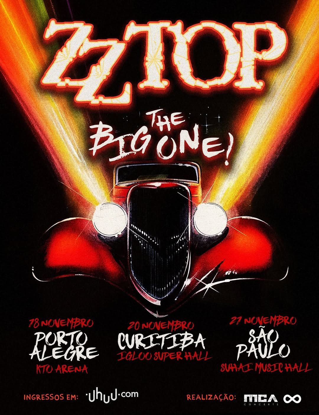 zz top no brasil