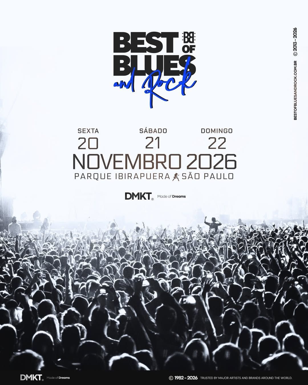 Best of Blues and Rock confirma edição de 2026 e abre cadastro para lista de espera oficial