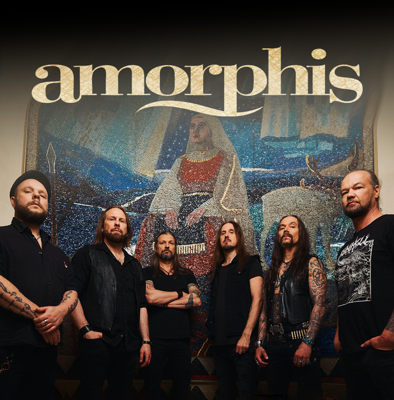 Amorphis confirma três shows no Brasil na turnê mundial de 2026