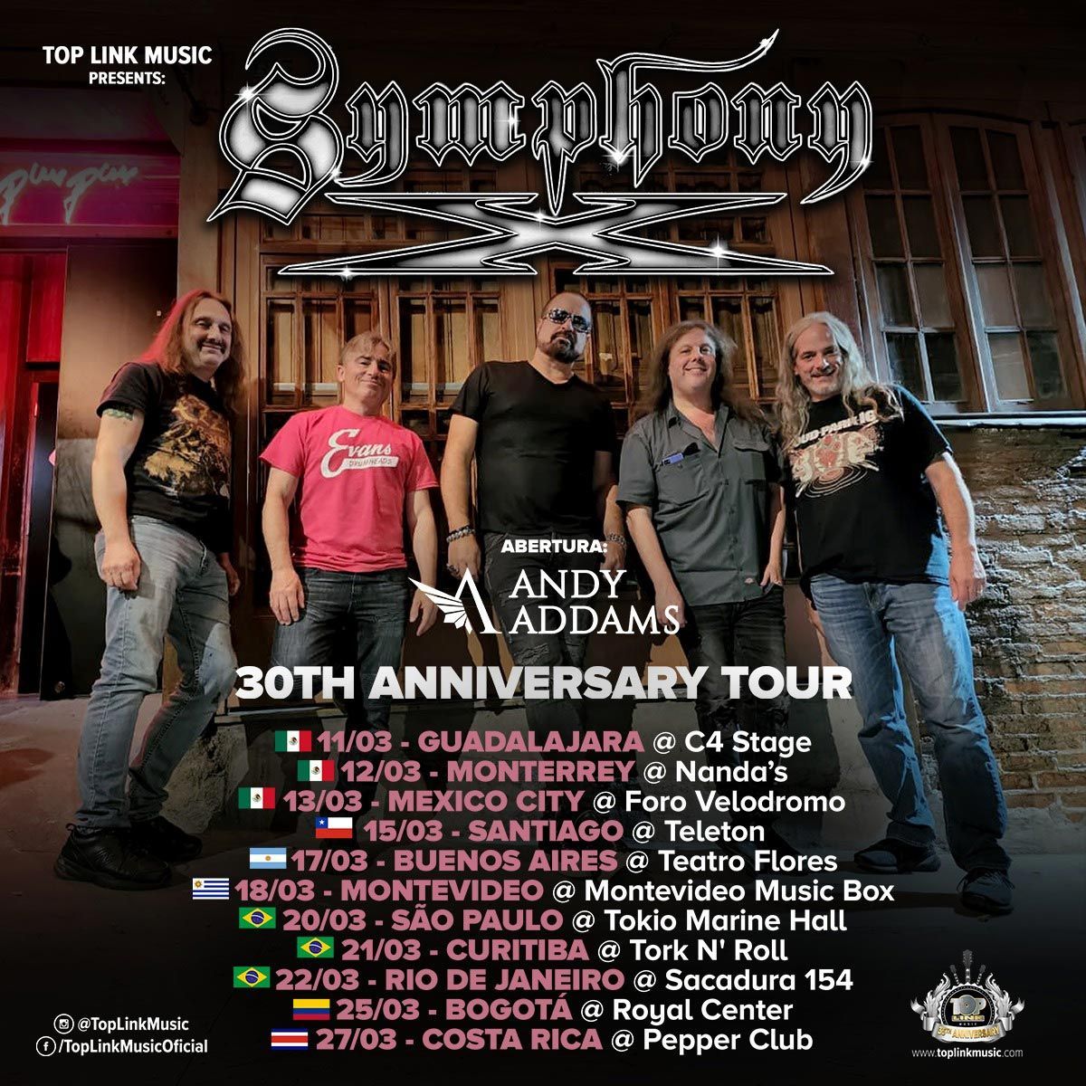 symphony x no brasil
