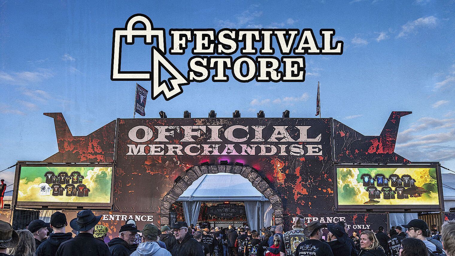 Wacken Open Air 2026 abre Festival Store com pré-venda de merchandising
