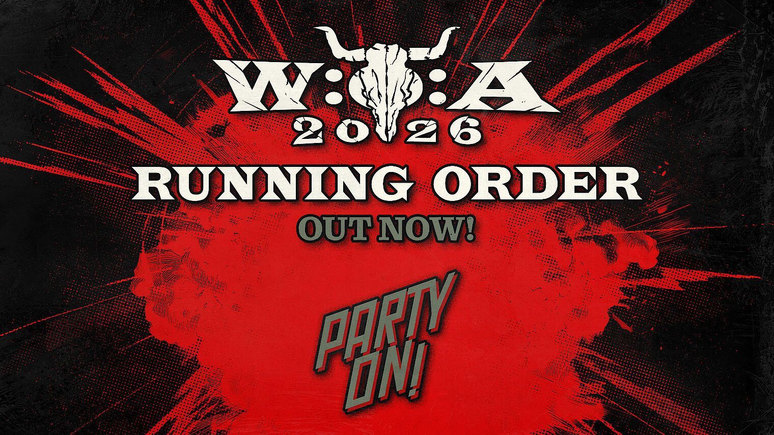 Wacken Open Air divulga primeira versão do running order de 2026