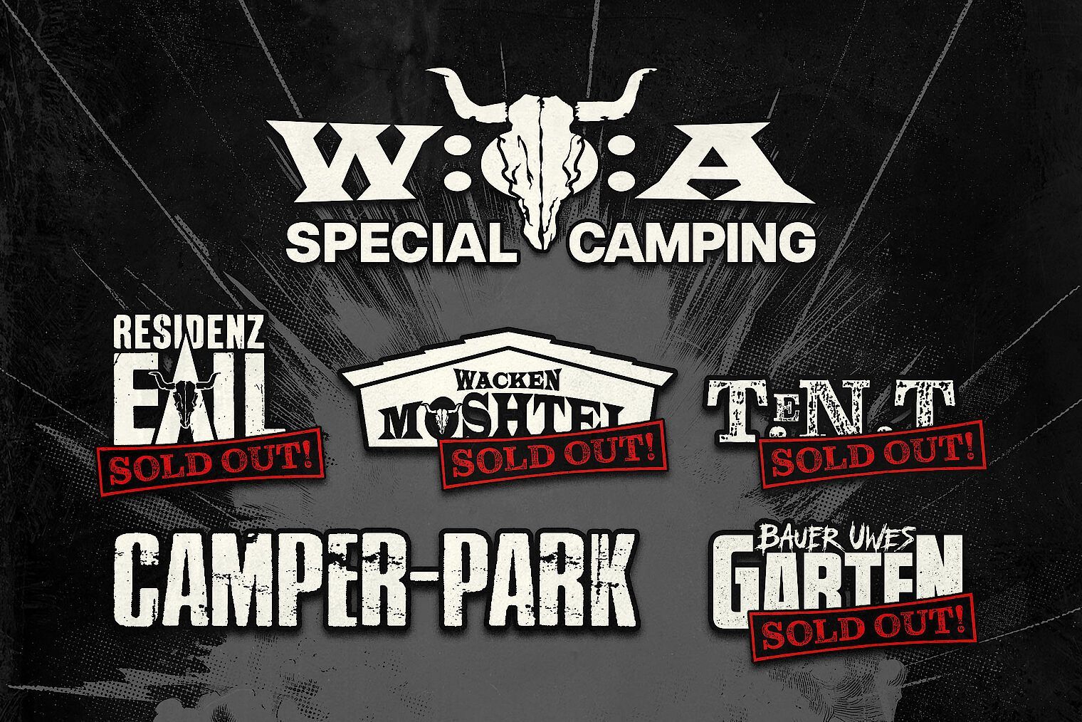Wacken Open Air 2026 tem quatro áreas especiais de camping esgotadas