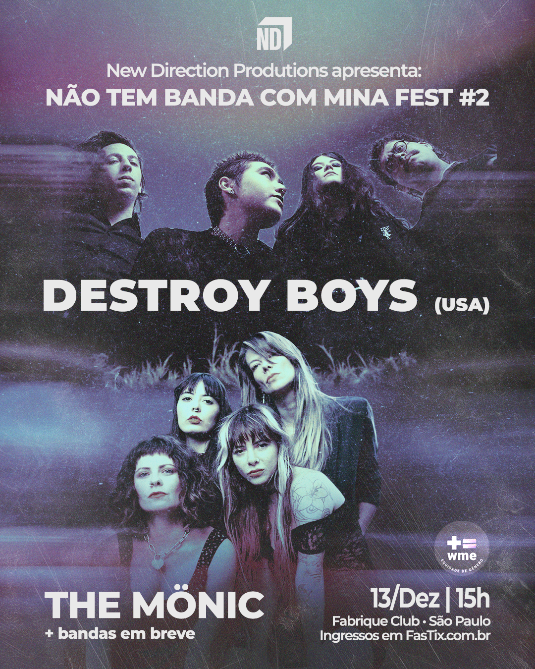 Destroy Boys em SP