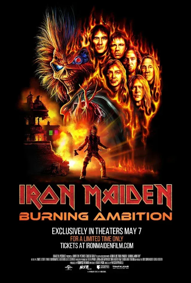 Iron Maiden detalha documentário “Burning Ambition” e esclarece envolvimento da banda no projeto