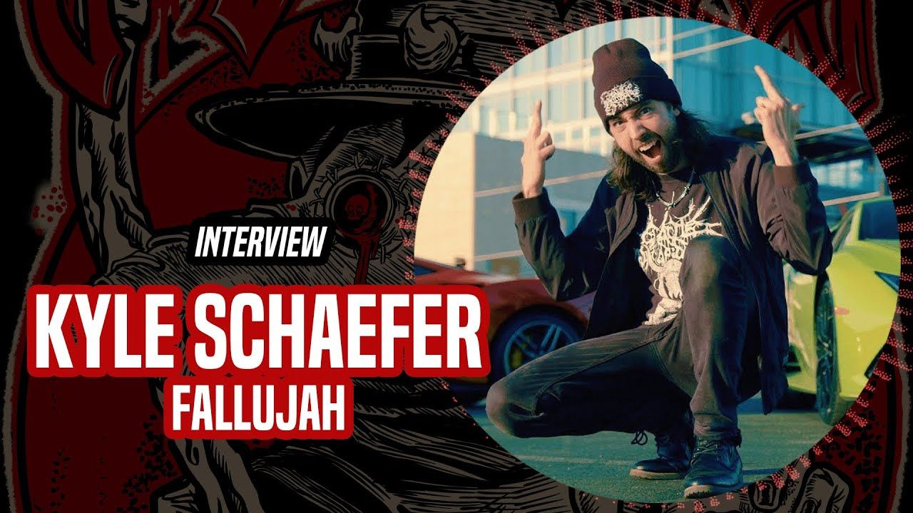 entrevista com Kyle Schaefer vocalista da banda fallujah 