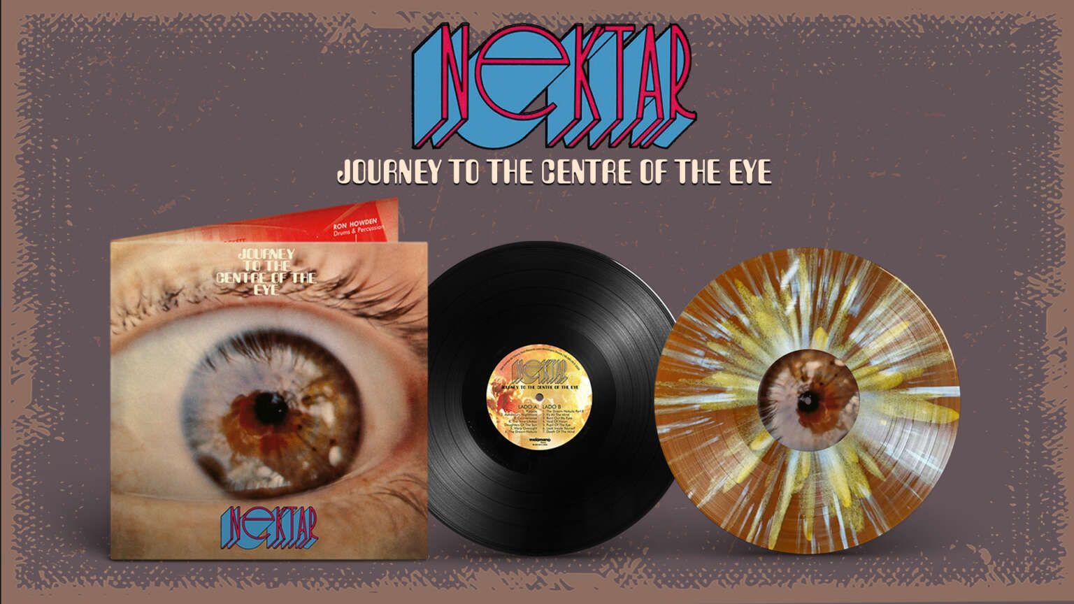 Melômano Discos relança clássico “Journey to the Centre of the Eye”, do Nektar, em vinil