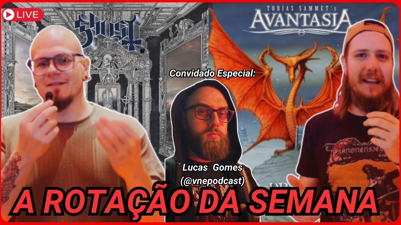 Lançamentos de músicas do fim de fevereiro e começo de março de rock e metal