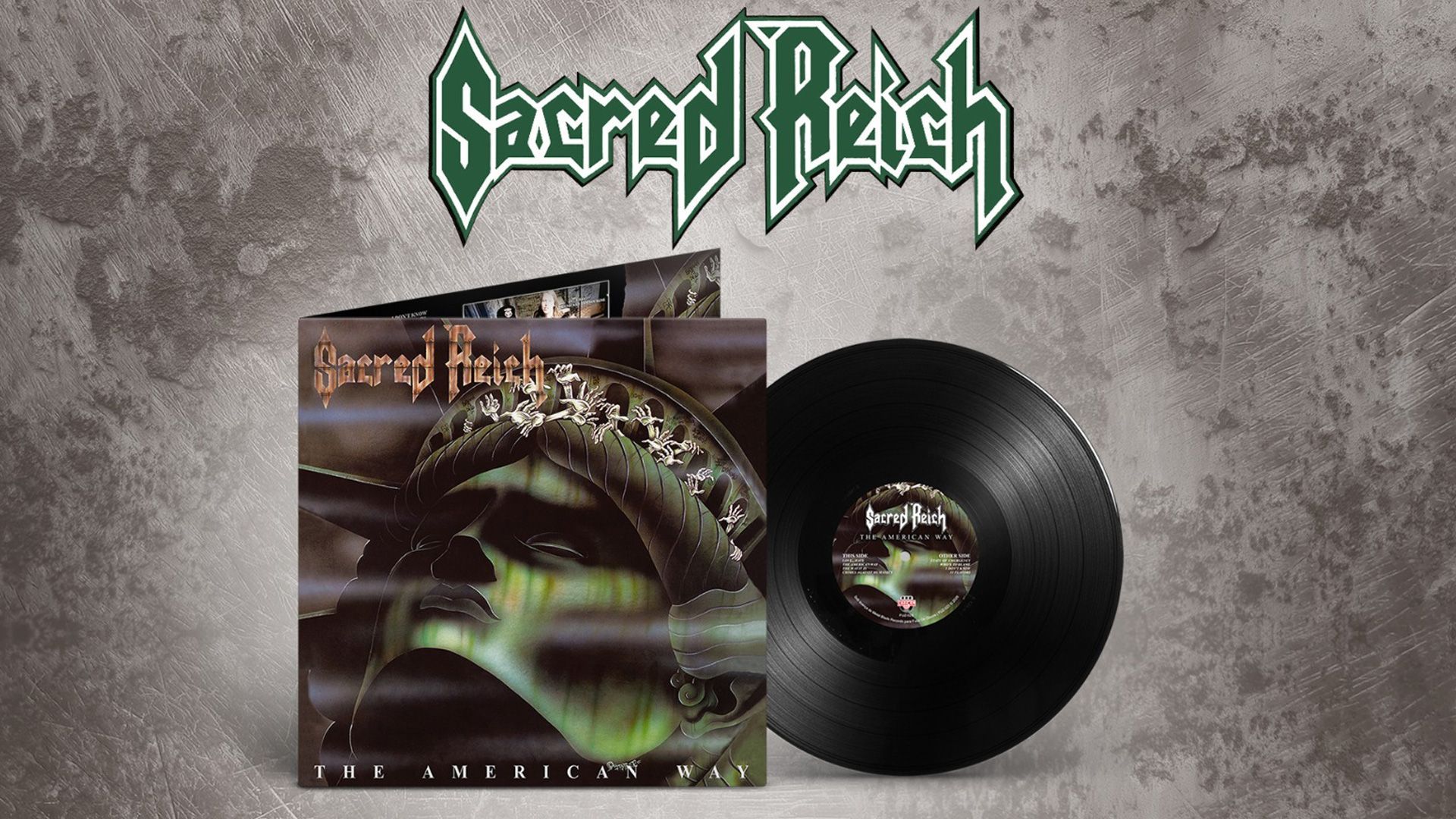 Sacred Reich tem clássico “The American Way” relançado em vinil pela Fuzz On Discos