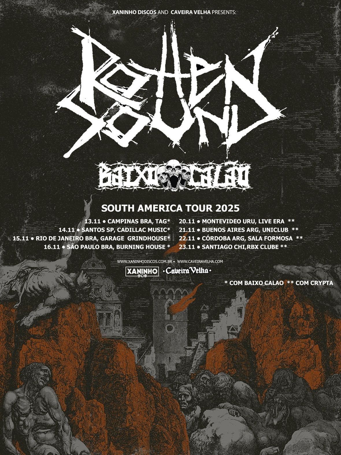 rotten sound no brasil