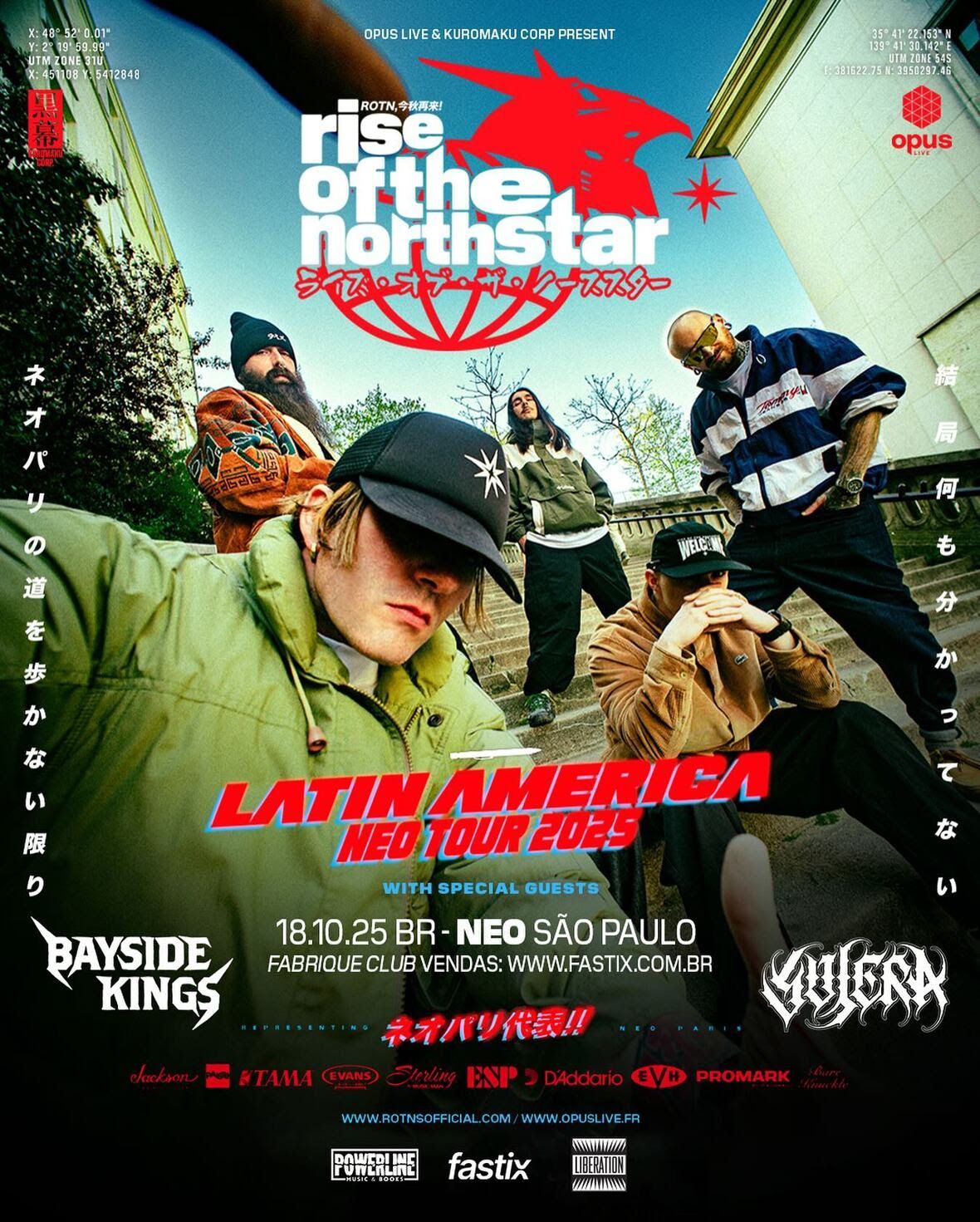 rise of the northstar no brasil