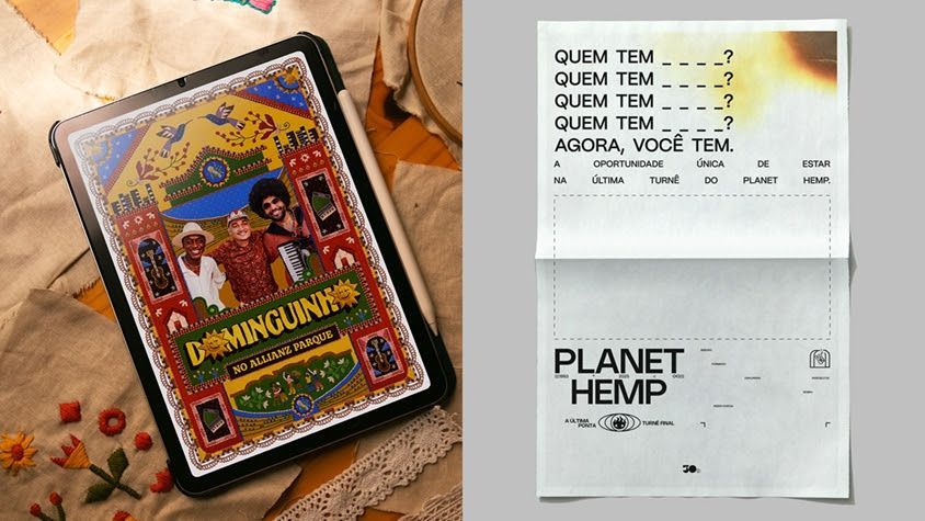 30e é finalista do LAD Awards com campanhas para Planet Hemp e Dominguinho