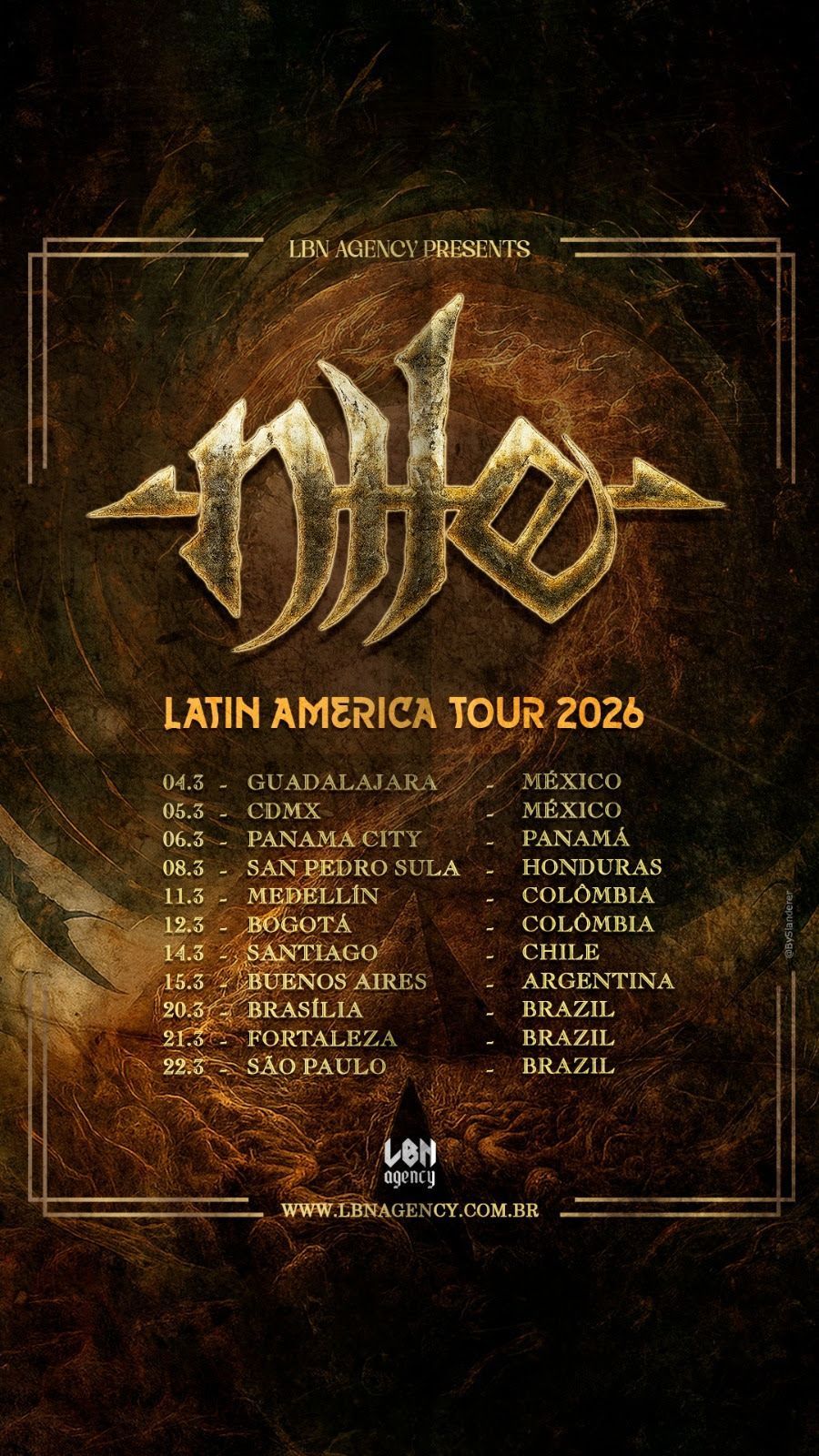 nile no brasil