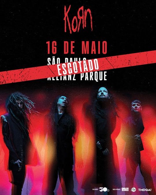 Korn esgota show em São Paulo e retorna ao Brasil após nove anos