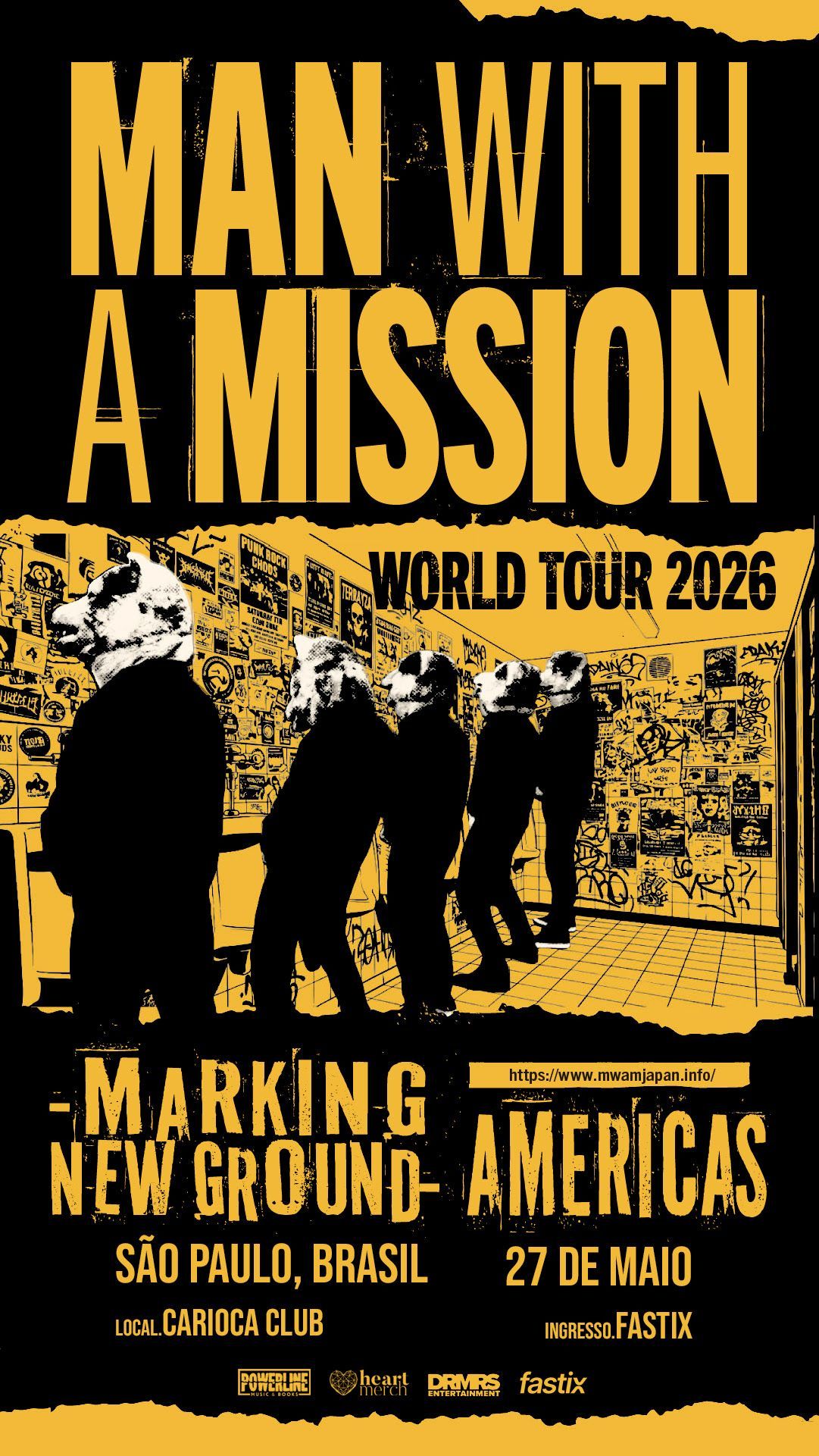 man with a mission no Brasil