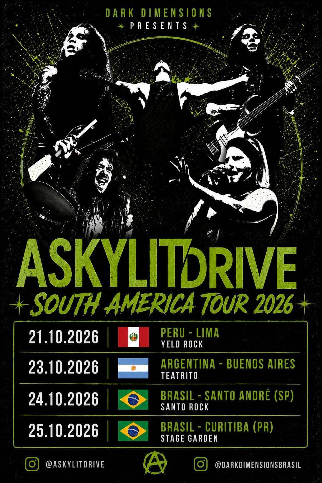 A Skylit Drive volta ao Brasil após mais de dez anos com shows em São Paulo e Curitiba