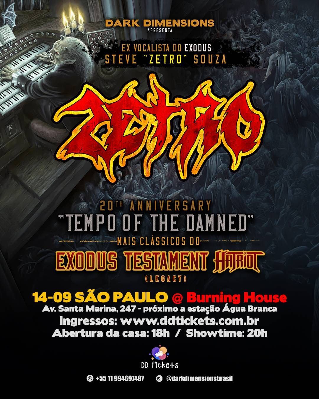 Steve Zetro Souza em SP