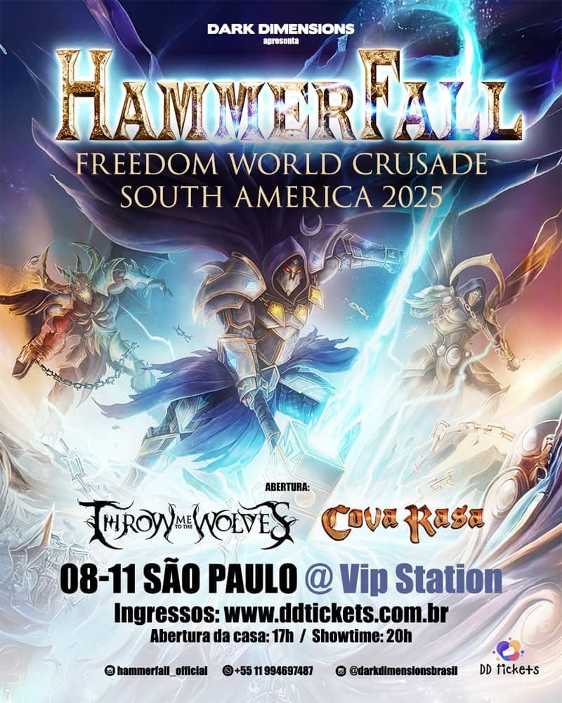 Hammerfall no Brasil