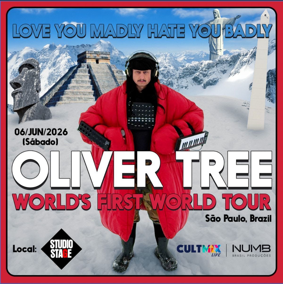 oliver tree  no brasil