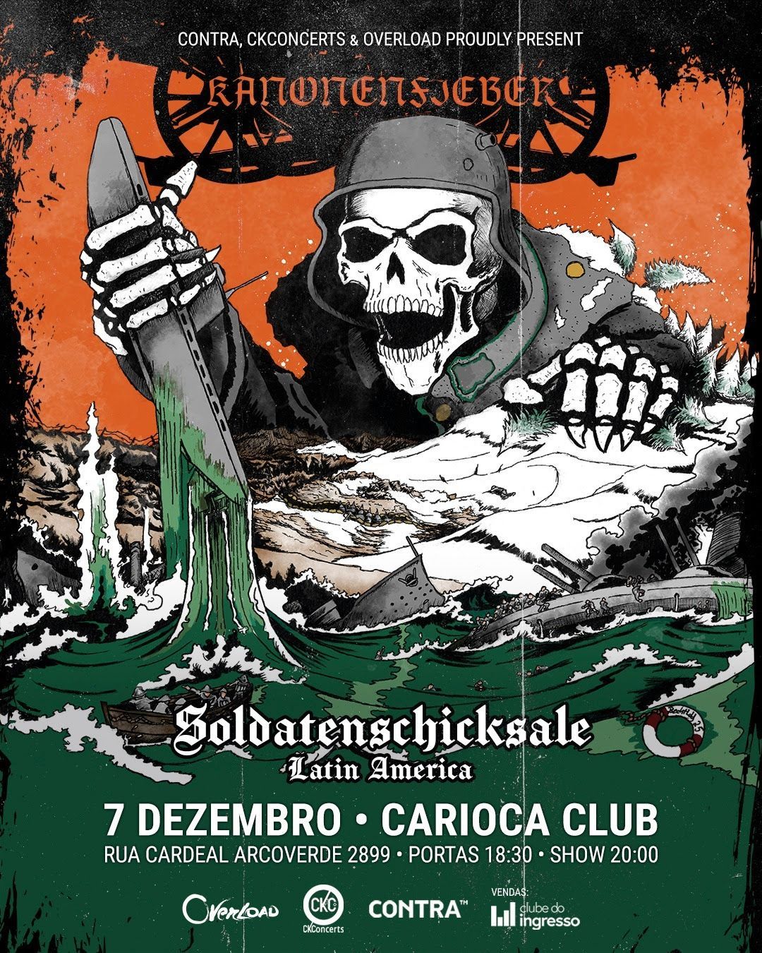 Kanonenfieber em São Paulo